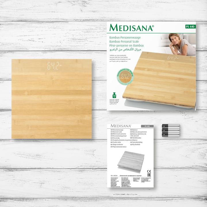 Image du produit Medisana PS440 Bamboo (180 kg)