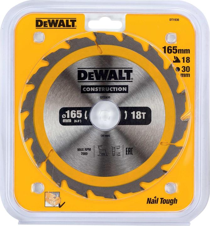 Produktbild DeWalt Handkreissägeblatt