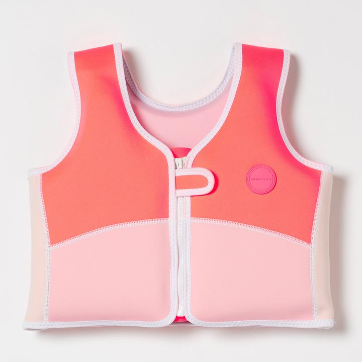 Produktbild Sunnylife Swim Vest 3-6 Neon Strawberry (bis 30 kg)