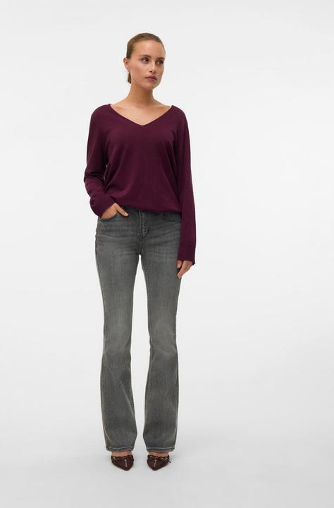 Actual product image Vero Moda VMFLASH Mid Rise Ausgestellt Jeans Ausgestellt (XL)