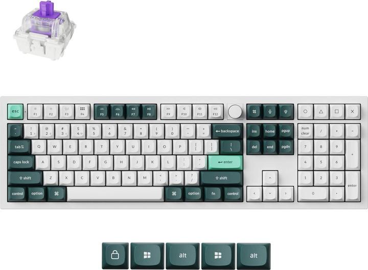 Actual product image Keychron Q6 HE (US, Wireless, Cable)