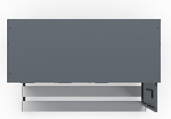 Actual product image Wolf Clothes locker with bench underneath (120 cm, 214 cm)