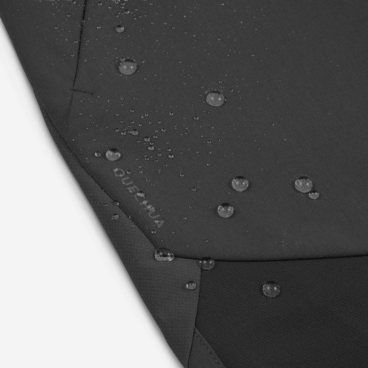 Produktbild Quechua Kids’ softshell hiking trousers, 7-15 years, MH900 - Grey/Black (176)