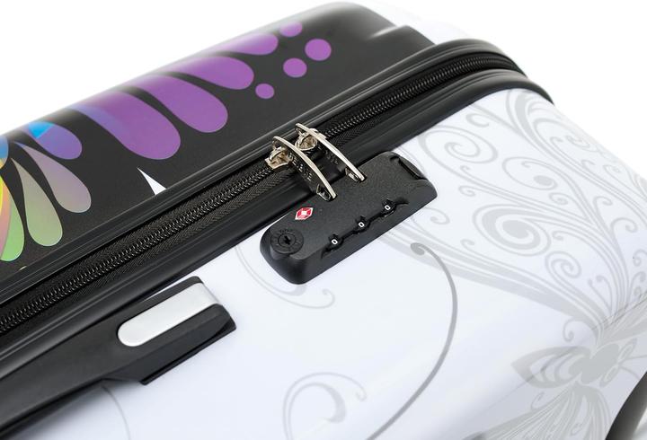 Image du produit Beibye Handgepäck Hartschalenkoffer Butterfly (45 l)