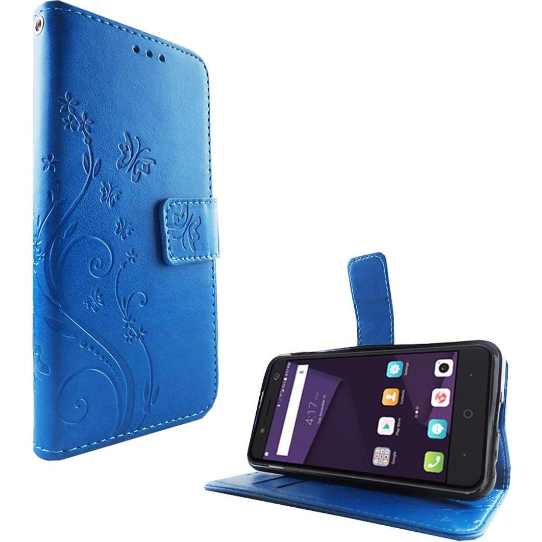 Thumbnail - König Design Hülle Handy Schutz für ZTE Blade V8 Lite Case Cover Tasche Wallet Etui Bumper (ZTE Blade V8 Lite), Smartpho...
