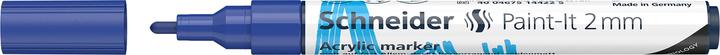 Valeurs nutritives et ingrédients Schneider Marqueur acrylique Paint-It 310 2mm bleu (1 x)