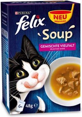 Felix Soup Gemischte Vielfalt (Adult, 6 Stk., 48 g)