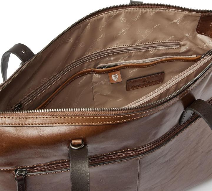 Actual product image Castelijn & Beerens Rien shoulder bag RFID protection leather 40 cm laptop compartment