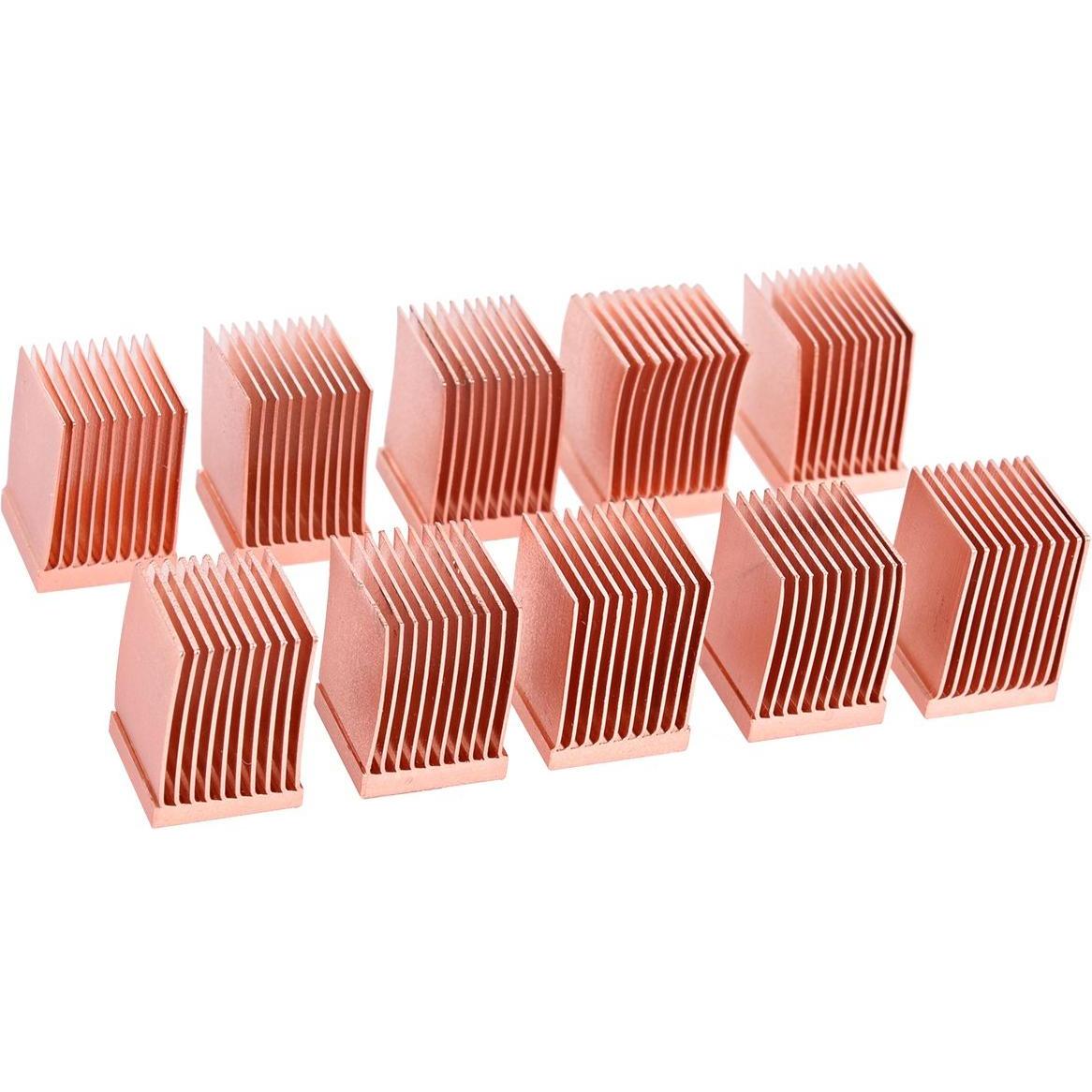 Thumbnail - Alphacool Alphac RAM Cop Heatsinks 10x10mm-10er 1013936, CPU Wasserkühler, Kupfer