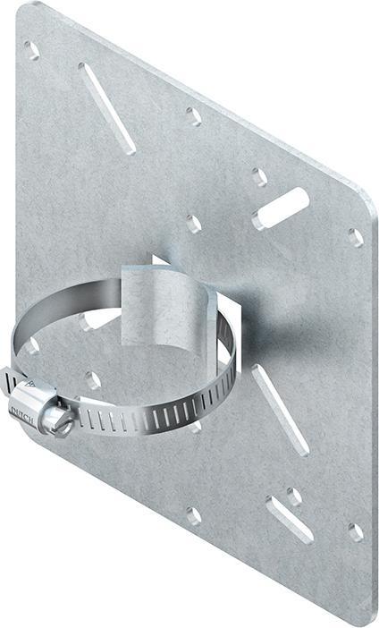 Actual product image Niedax NIE MIMPA 60/175 F mounting plate H175mm D60mm fire-retardant.