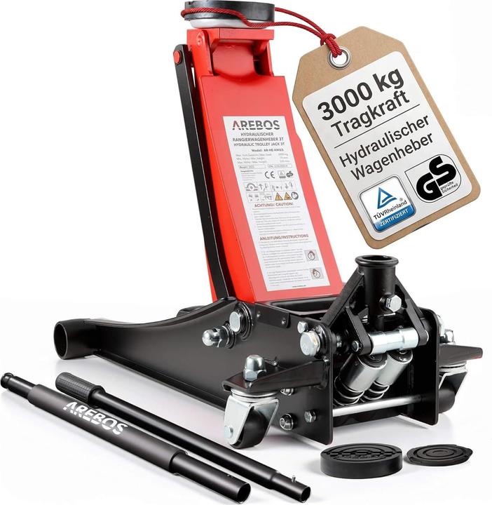 Actual product image Arebos Rangierwagenheber