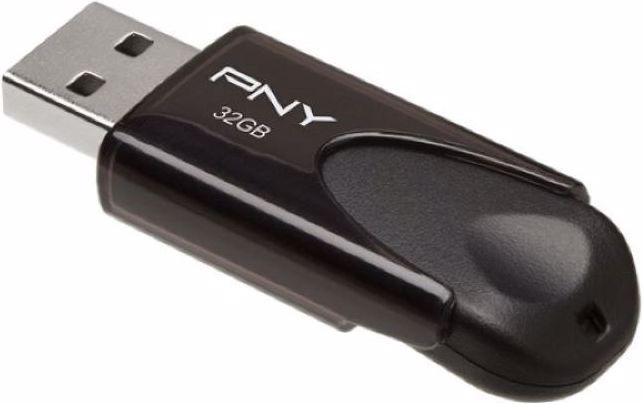 Produktbild PNY Attache 4 (2-Pack) (32 GB, USB 2.0, USB-A)