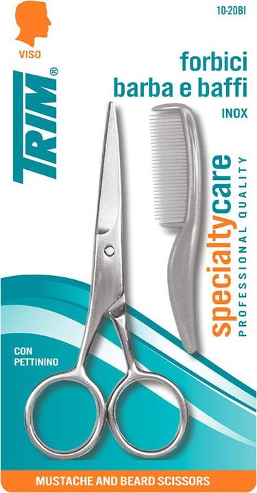 Trim Specialtycare Mustache/Beard Scissors and Comb