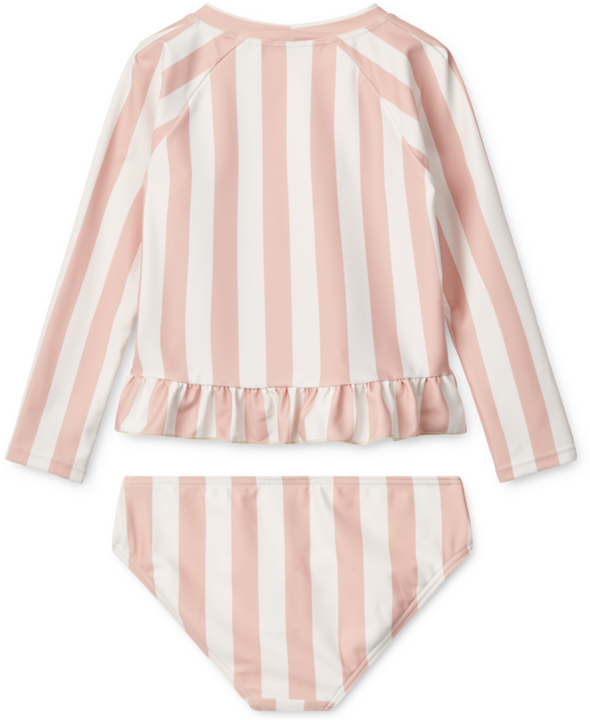 Produktbild Liewood Dagny Badeanzug Stripe Sorbet (110)