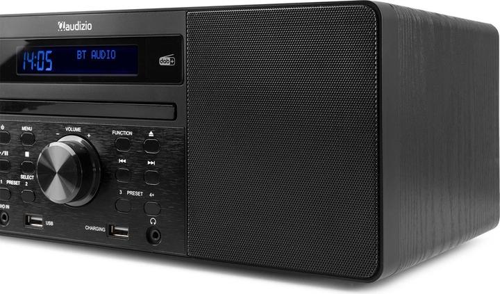 Actual product image Audizio Radio/CD Player Prato Black (FM, DAB+, Bluetooth)
