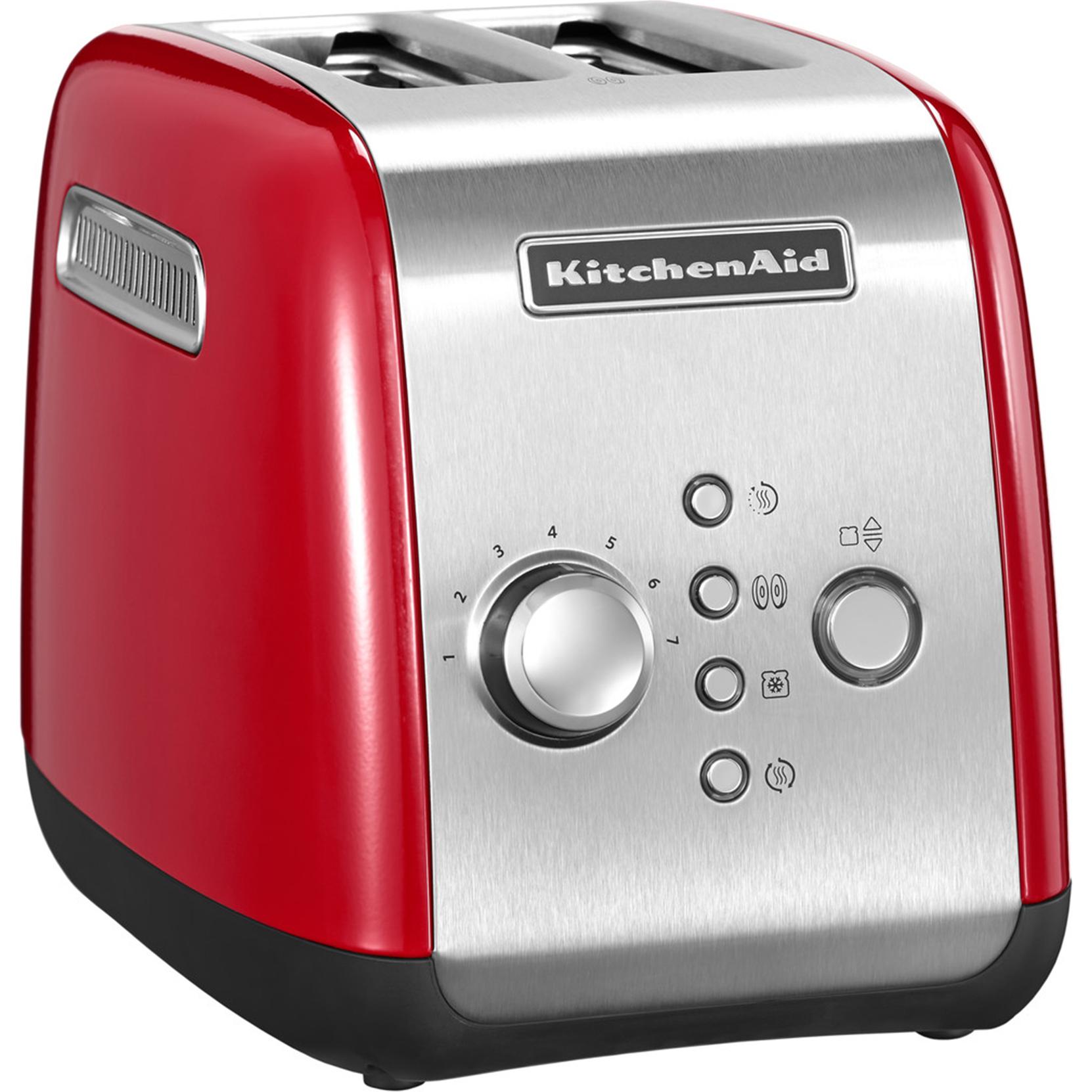 KitchenAid Toaster, Toaster, Rot, Silber