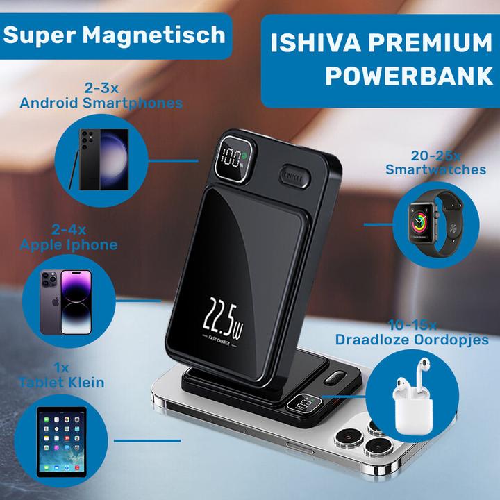 Productafbeelding Ishiva UFUZON Magsafe Powerbank 10k mAh