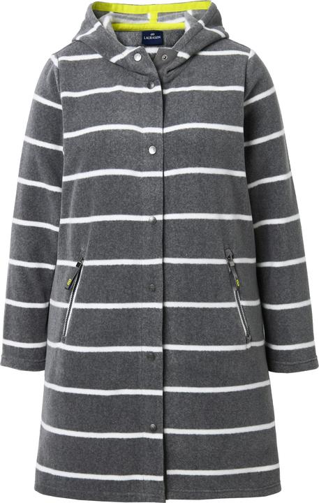 Immagine prodotto Laurasøn Giacca lunga in pile con cappuccio e maniche lunghe (58)