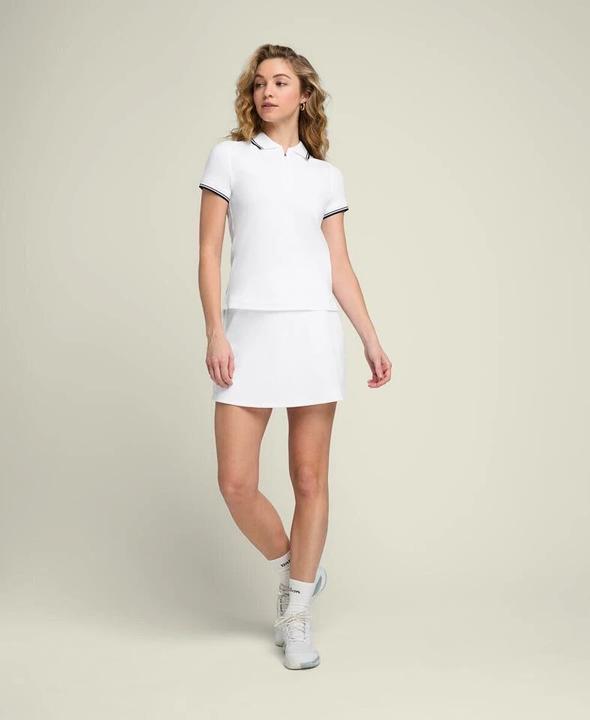 Produktbild Wilson Team Flat Front Rock Damen Weiss (L)
