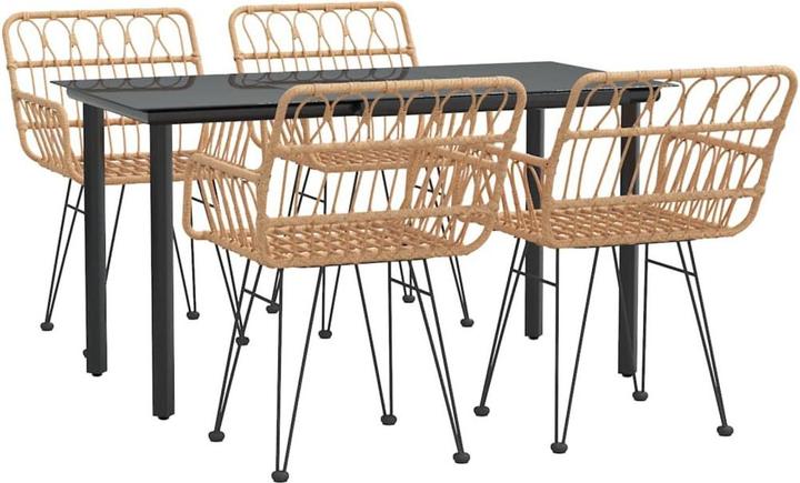 Produktbild vidaXL Garten Essgruppe