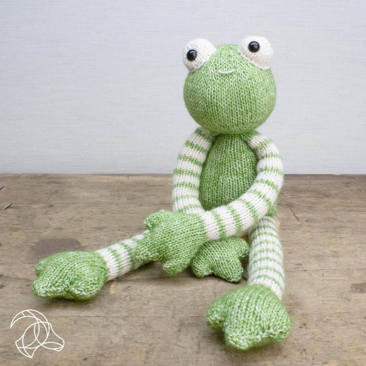 Actual product image Hardicraft Tinus Frog - Knitting set