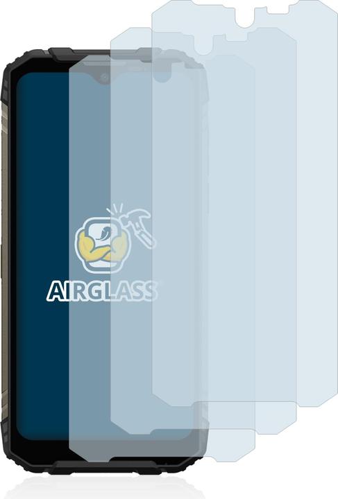 Actual product image BROTECT AirGlass Glass (3 pcs., Doogee S96 Pro)