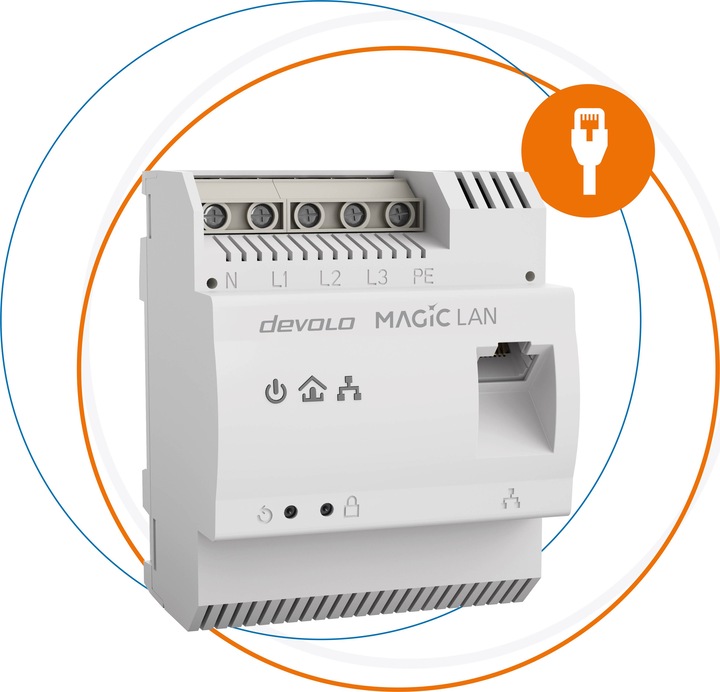 Immagine prodotto Devolo Magic 2 LAN DINrail (2400 Mbit/s)