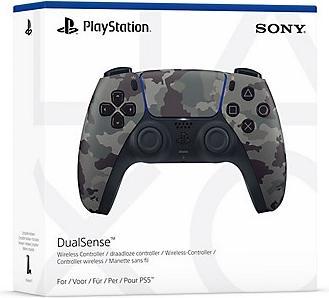 Actual product image Sony DualSense grey camo camouflage wireless controller PlayStation 5 (PS5)