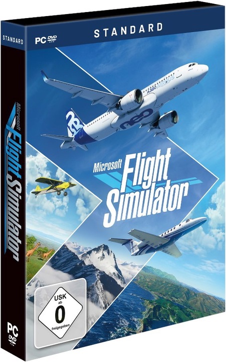 Actual product image Microsoft Flight Simulator 2020 Standard Edition (PC, FR)