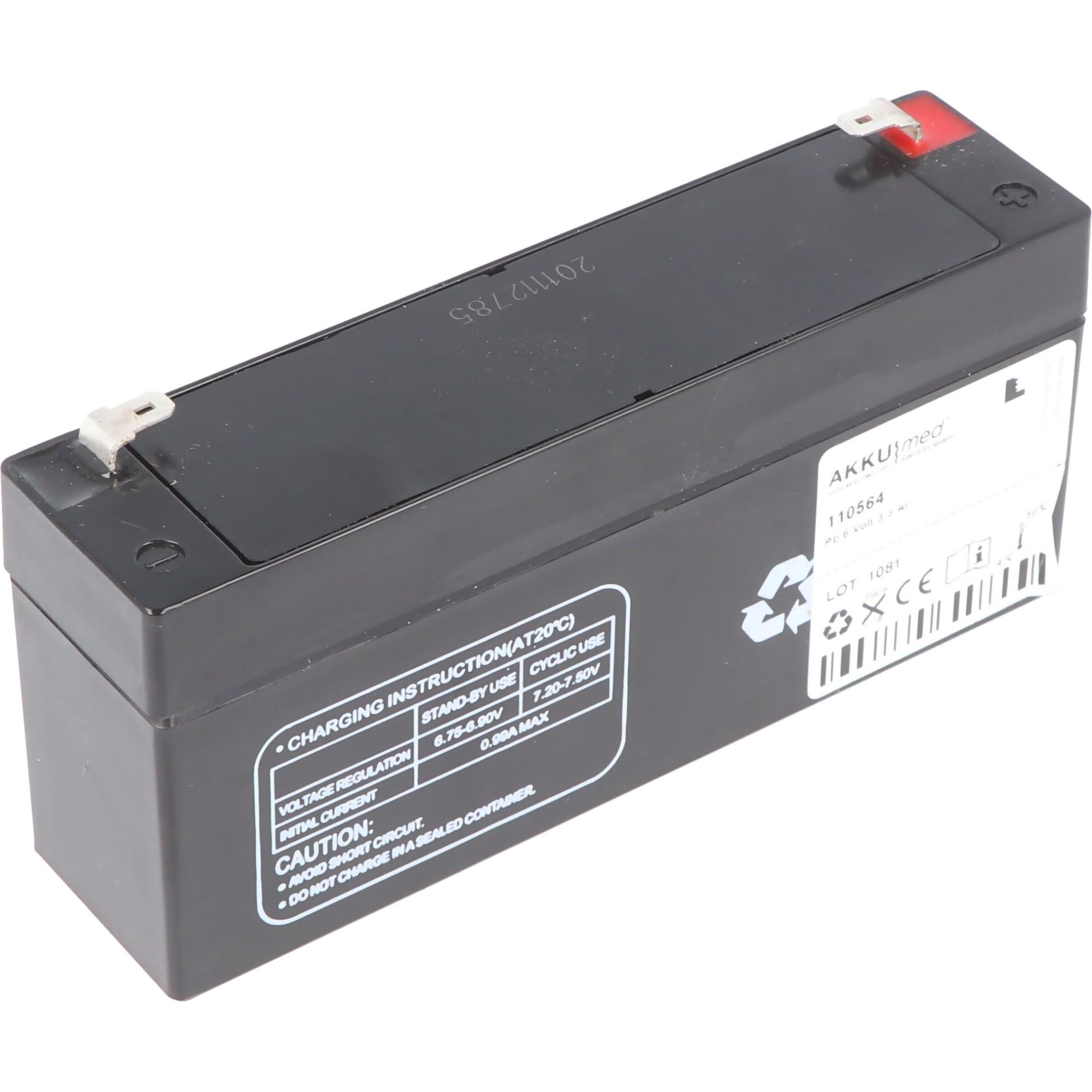 XCell Blei Akku passend für Criticon Dinamap proCare 100, 300 (3300 mAh), Batterien + Akkus