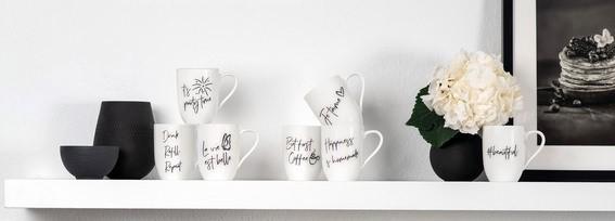 Produktbild Villeroy & Boch Becher mit Henkel Drink. Refill. Repeat. Statement (280 ml, 1 x)