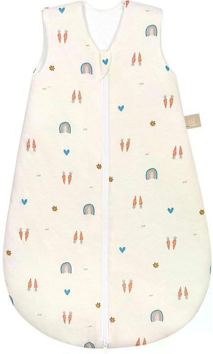 Produktbild Odenwälder Baby-Winterschlafsack wattiert Rainbow Ecru Gr. 110 (110 cm, Ganzjahr)