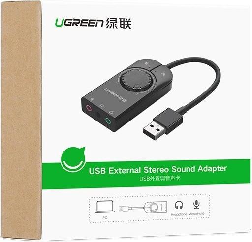 Produktbild Ugreen External USB Sound Adapter (USB)