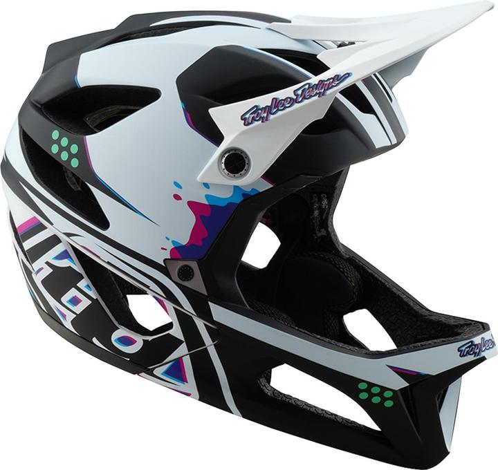Produktbild Troy Lee Designs Stage MIPS Helm, Trooper, white, XL/XXL | 60-63cm (60 - 63 cm)