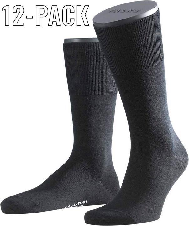 Actual product image Falke 12-Pack Airport black (Single pack, 41 - 42)