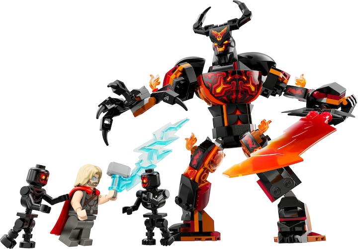 Immagine prodotto LEGO Figura di costruzione di Thor contro Surtur (76289, LEGO Marvel)