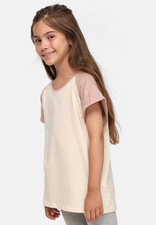 Actual product image Urban Classics Girls Contrast Raglan Tee - 17190 (122, 128)