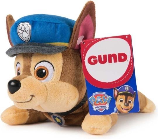 Paw Patrol Gund Hat & Collar Plush 20 cm - Chase (20 cm)