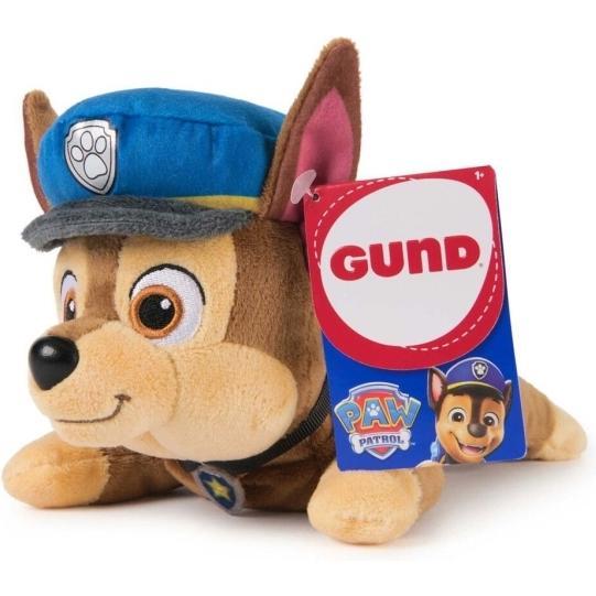 Paw Patrol Multicolore Gund Cappello E Collare Di Peluche 20 Cm - Chase