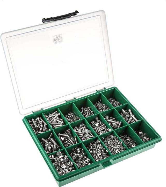 Produktbild RS PRO ISO Schrauben Muttern rostfrei (3168 Schrauben pro Stück)