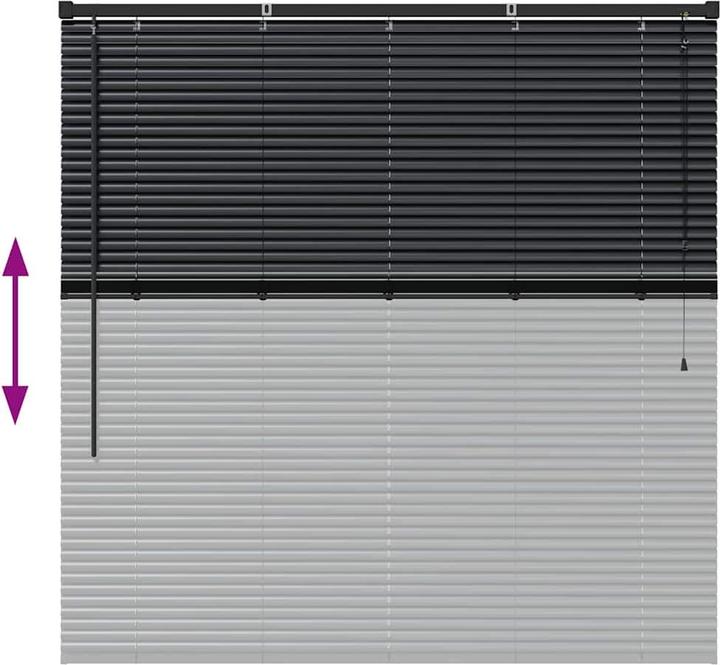 Produktbild vidaXL Balkenjalousien (130 x 130 cm)