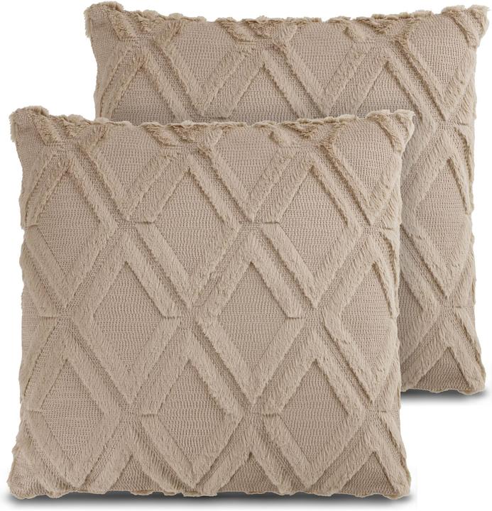 Image du produit Normani 2 housses de coussin Sofia (45 x 45 cm)