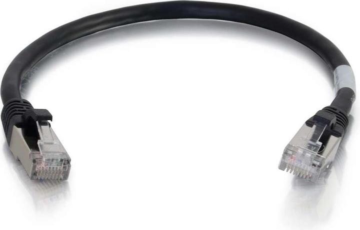 Actual product image C2G Cat6a Booted Shielded (SSTP) Network Patch Cable (S/STP, CAT6a, 2 m)