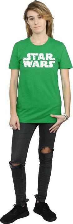 Immagine prodotto Star Wars Christmas Logo Maglietta Ampia Donna (L)