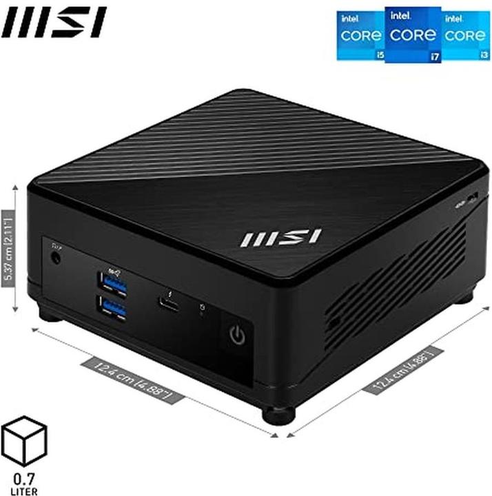 Actual product image MSI Cubi 5 12M-022BDE (Intel Core i3-1215U)
