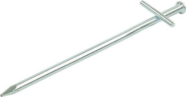 Immagine prodotto ProPlus Picchetto da roccia 17cm in metallo con perno a croce saldato 6 pezzi in sacchetto