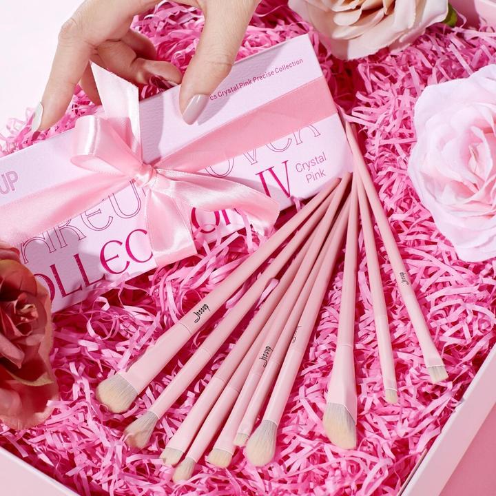 Actual product image Jessup Eyeshadow Brush Set Eye Makeup Brushes Concealer Synthetic Eyeliner Smudge Crease Blending (Eye shadow)