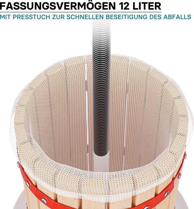Produktbild Wiltec Obstpresse