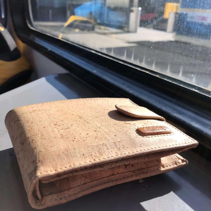 Actual product image Artipel Natural" wallet