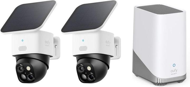 Image du produit eufy SoloCam S340 pack de 2 + HomeBase 3 (2880 x 1620 Pixels)
